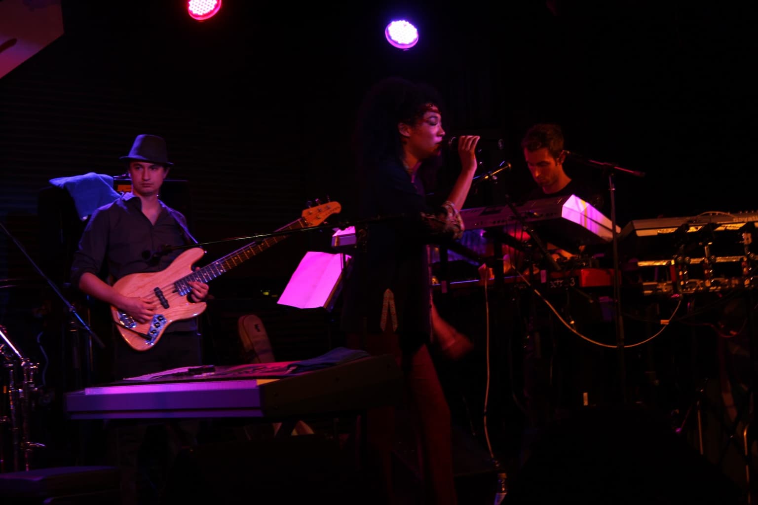 Performing with Judith Hill